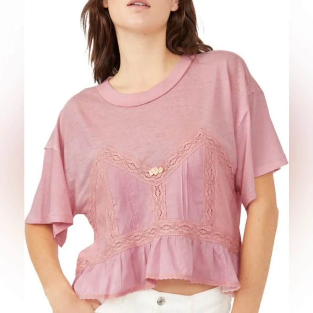 COPY - NWT Free People Fall in Love tee